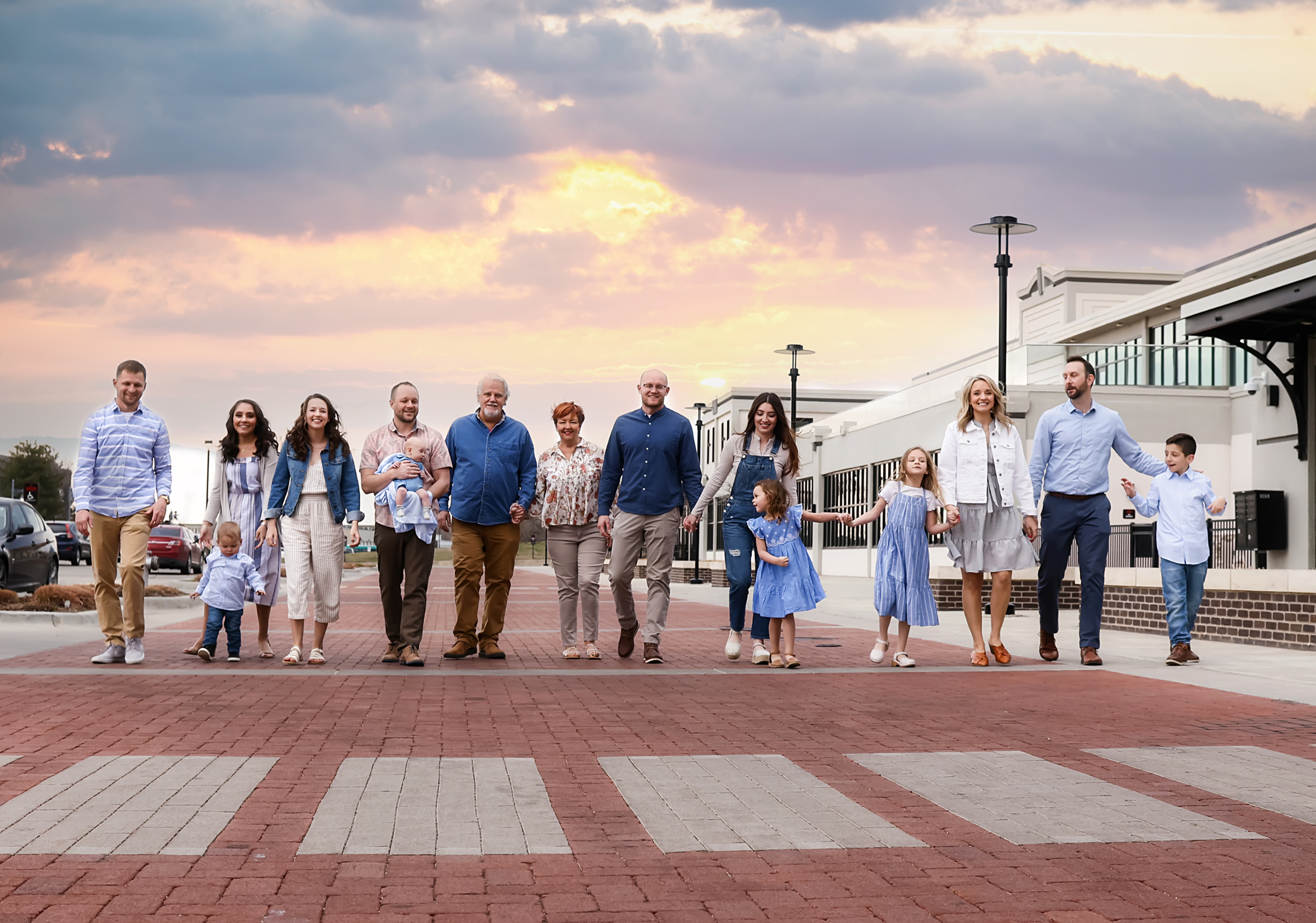 Extended family photography